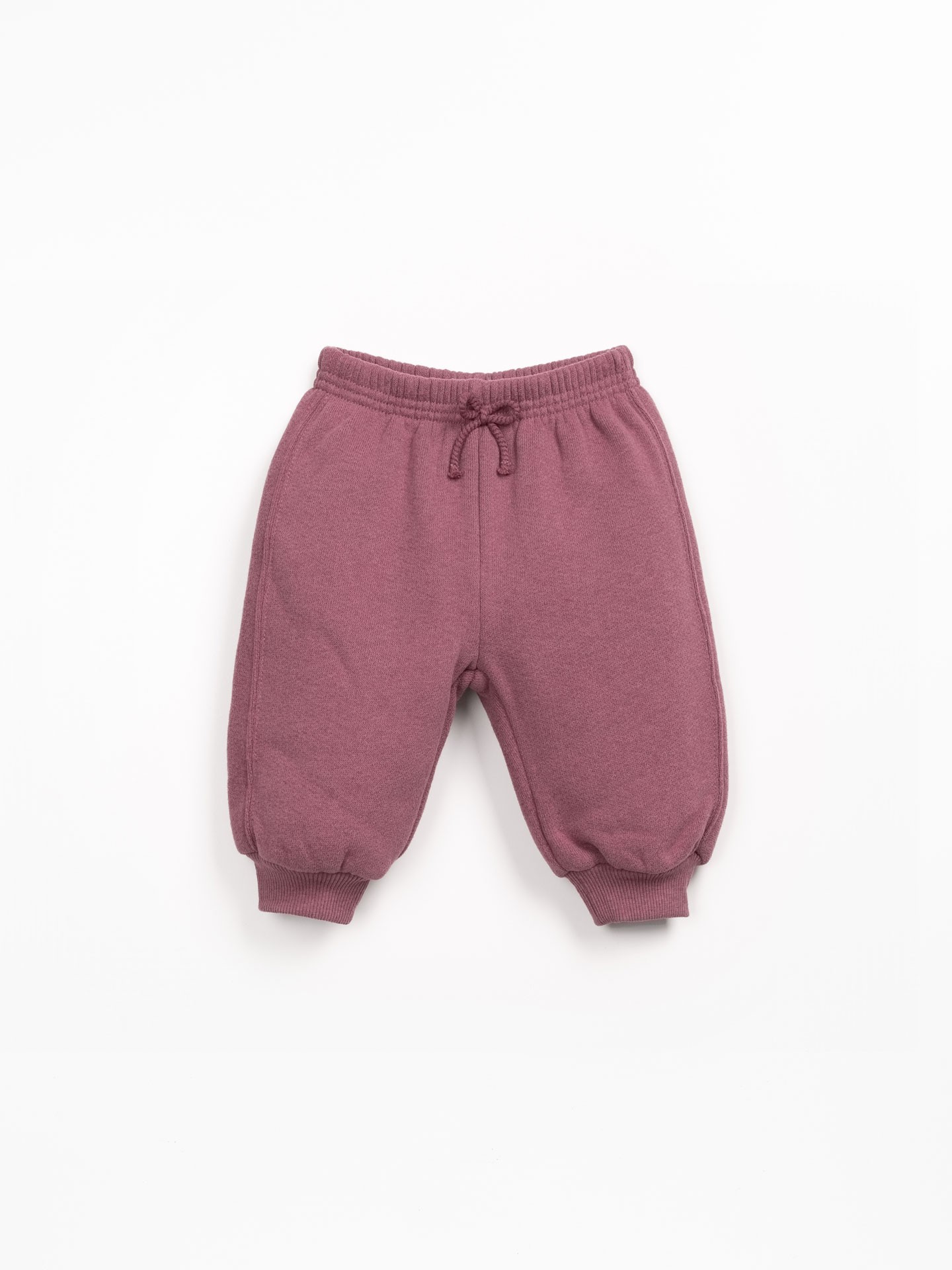 Pantalon en maille avec mélange de fibres naturelles et recyclées