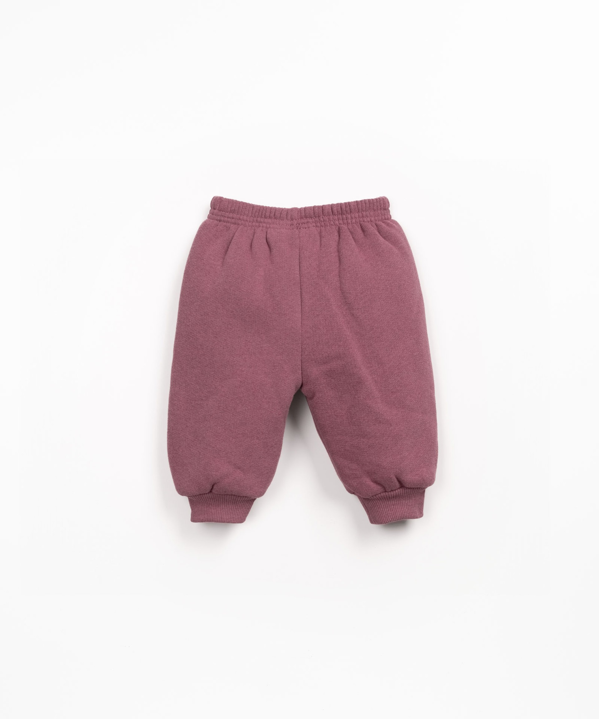 Jersey trousers with elastic waistband