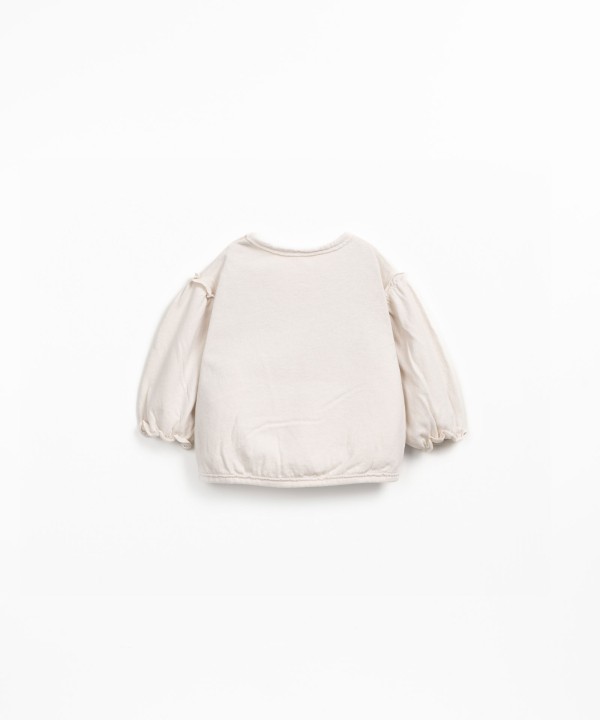 T-shirt with front design