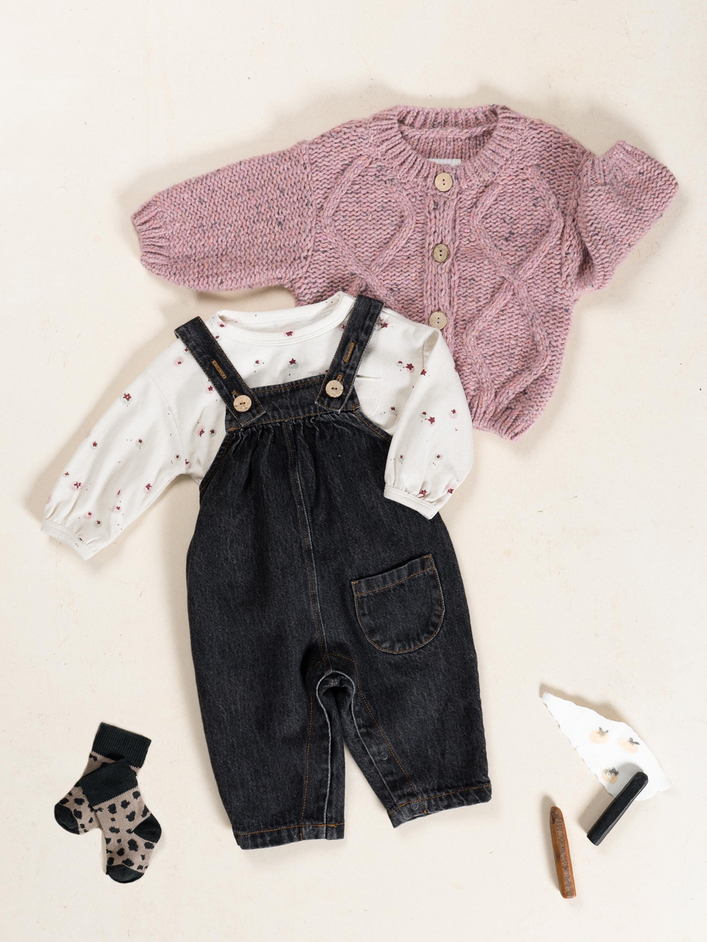 Chaussettes à imprimé animalier