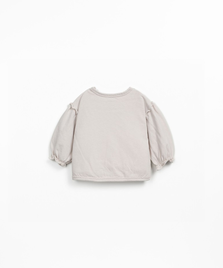 T-shirt with front design