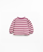 T-shirt with dropped shoulders