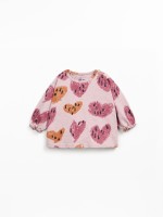 Pull en maille avec fibres naturelles