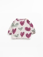 Pull en maille avec fibres naturelles