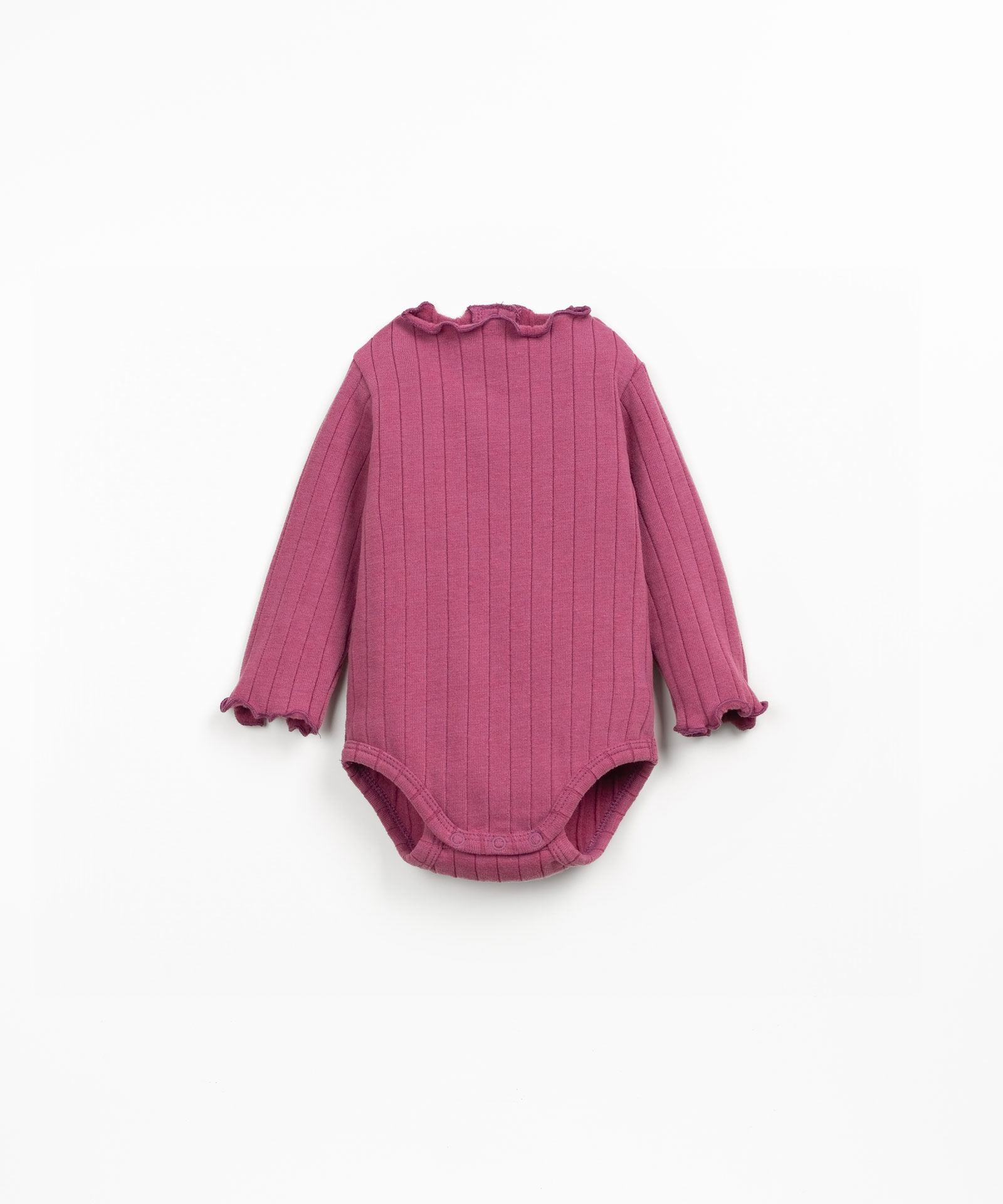 Bodysuit in a blend of natural and recycled fibers