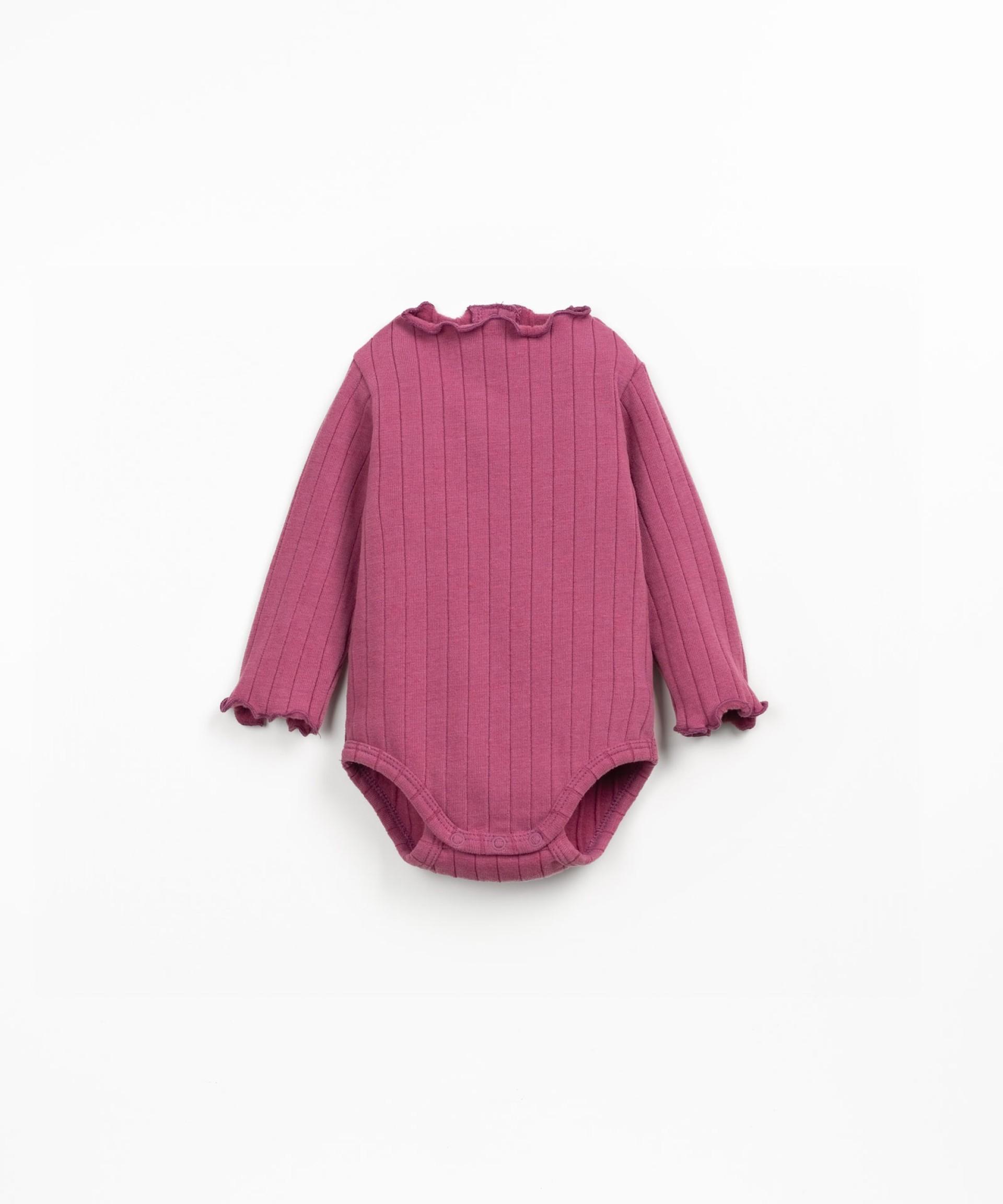 Ribbed jersey bodysuit