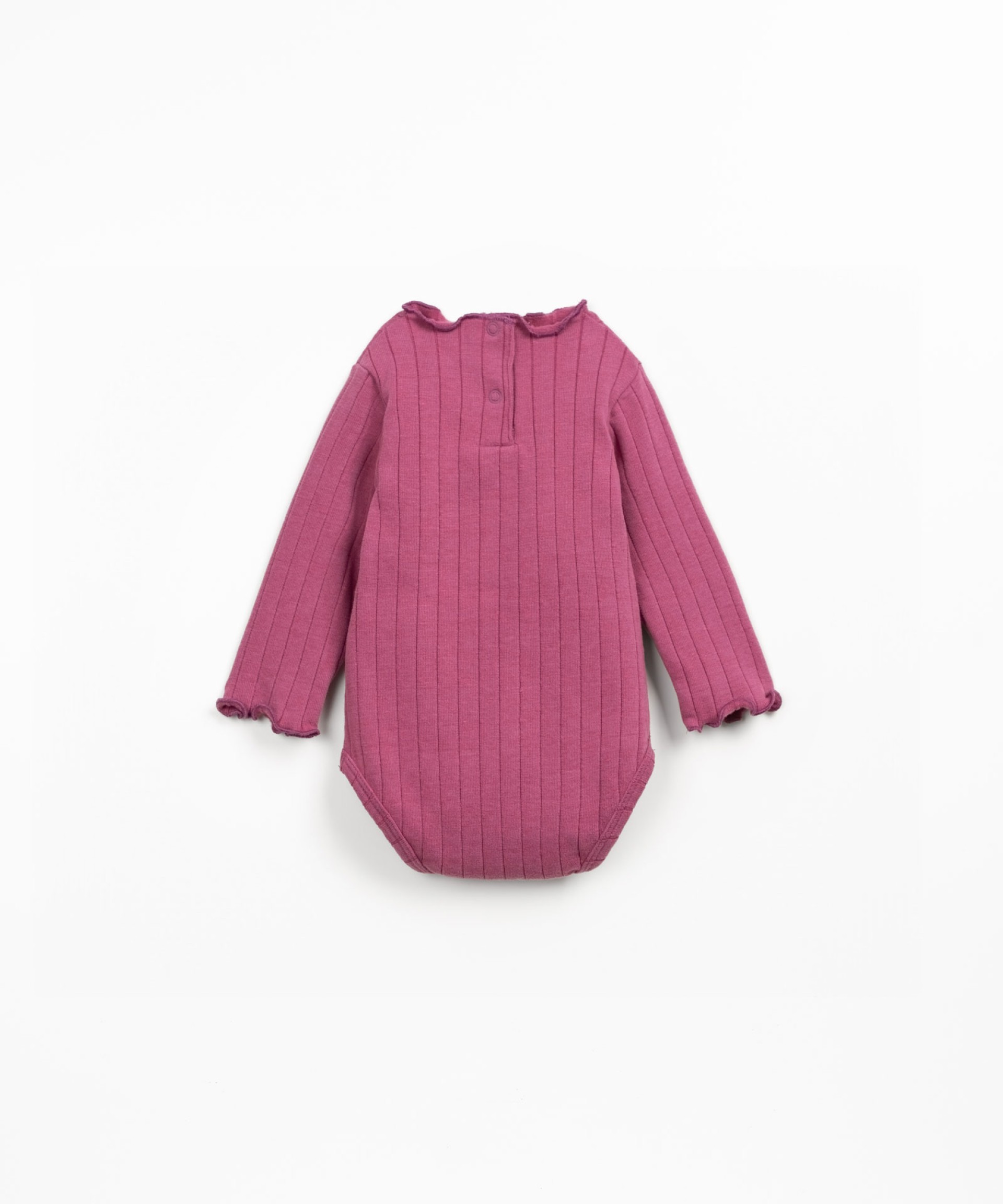 Ribbed jersey bodysuit