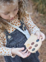 Jersey bodysuit with organic cotton