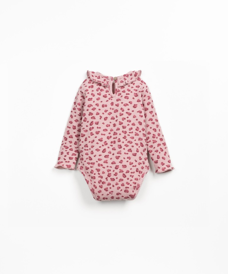 Jersey bodysuit in organic cotton