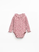 Jersey bodysuit in organic cotton