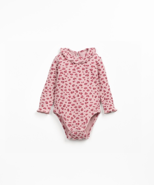 Jersey bodysuit in organic cotton