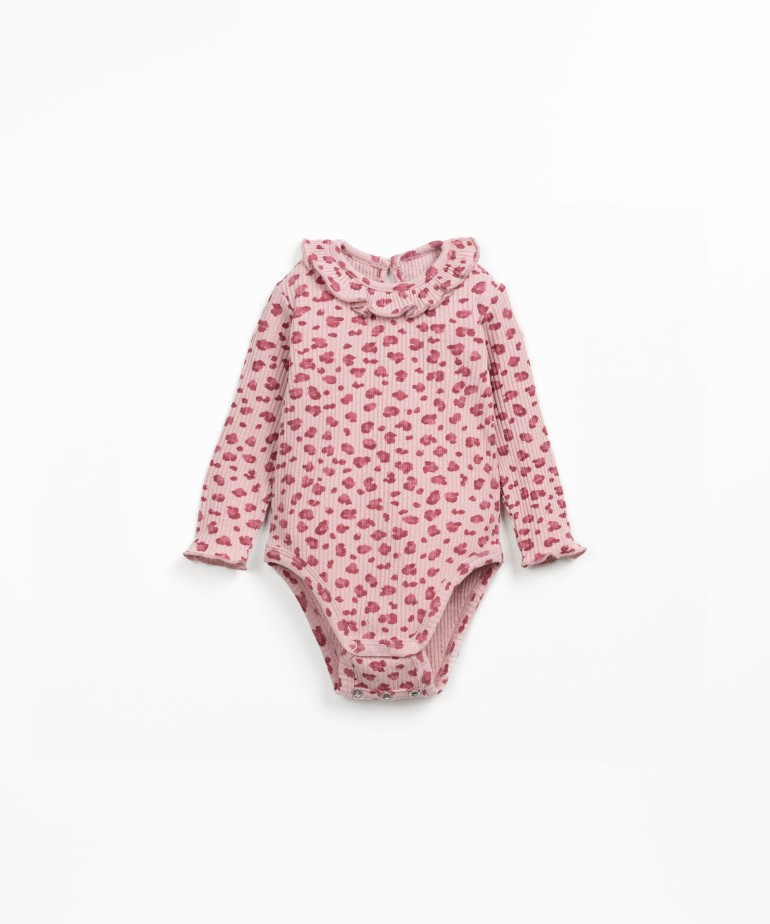 Jersey bodysuit in organic cotton