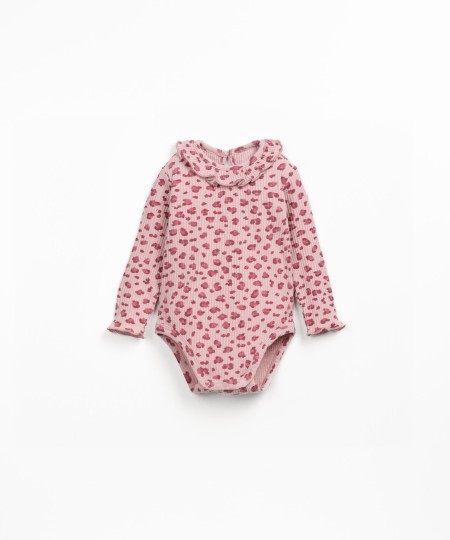 Jersey bodysuit in organic cotton