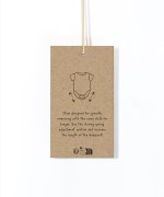 Jersey bodysuit in organic cotton with print