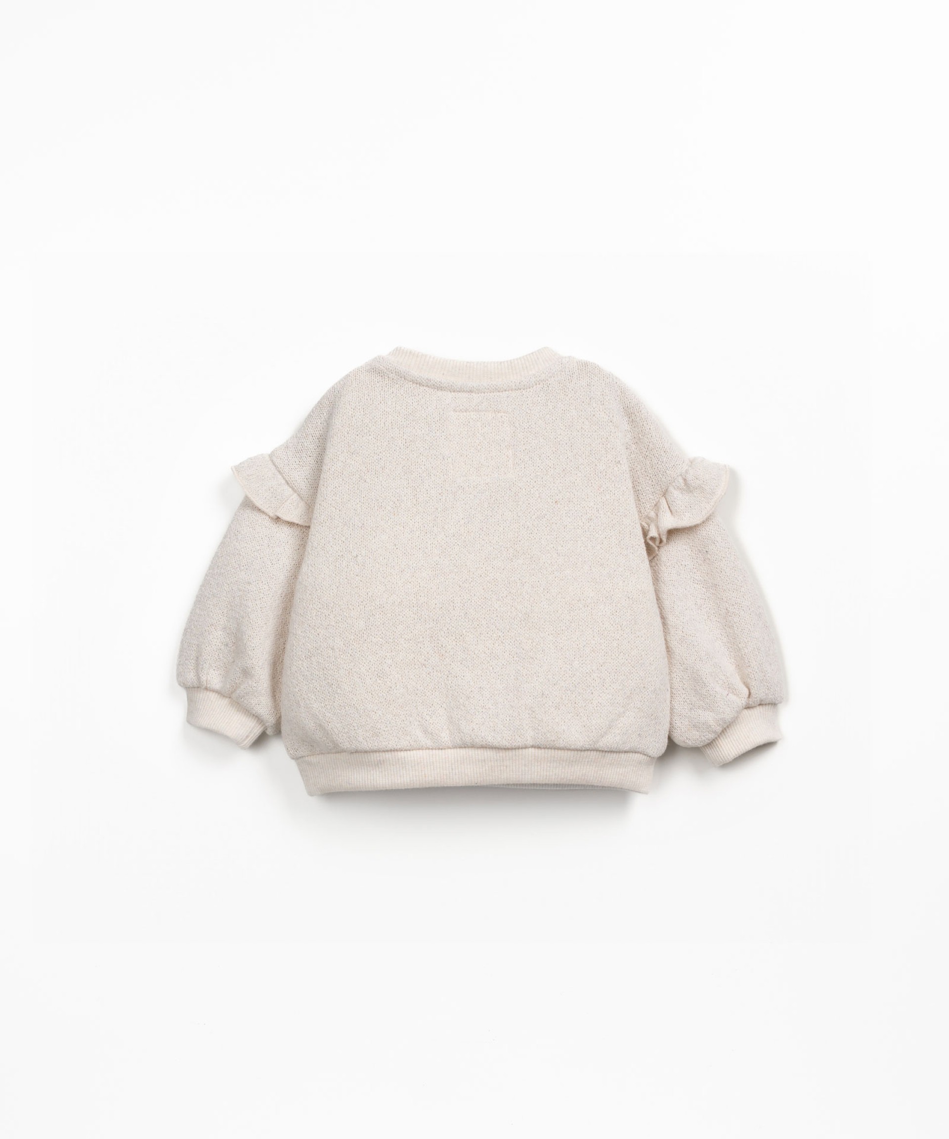 Sweatshirt with brushed interior