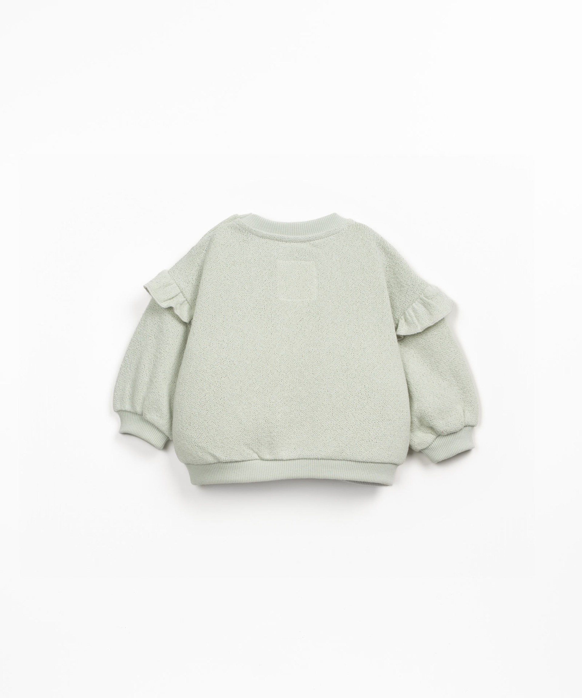 Sweatshirt with brushed interior
