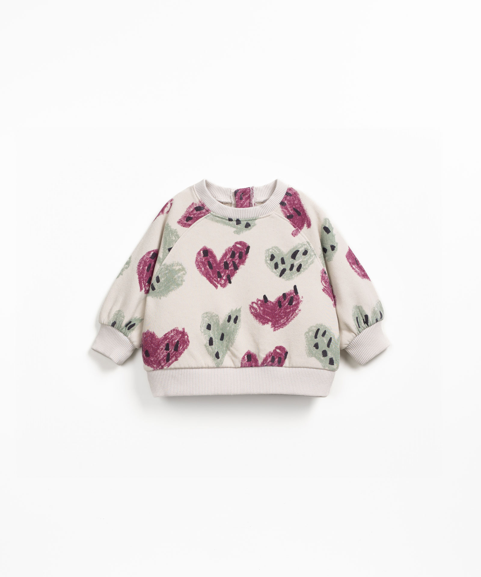 Maglione in maglia con miscela di fibre naturali