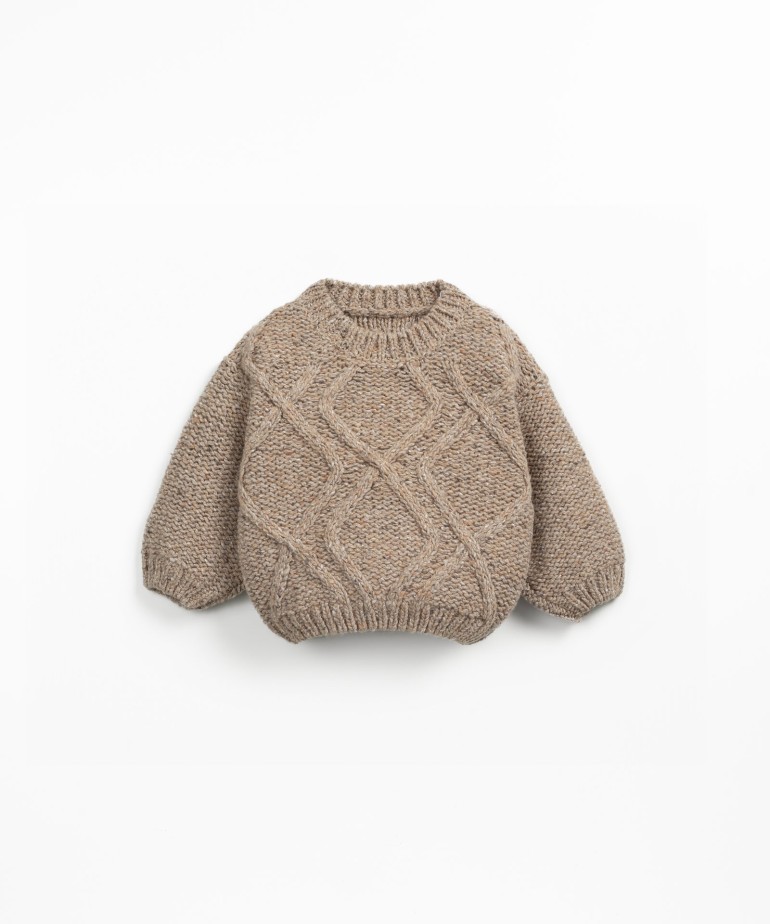 Knit sweater