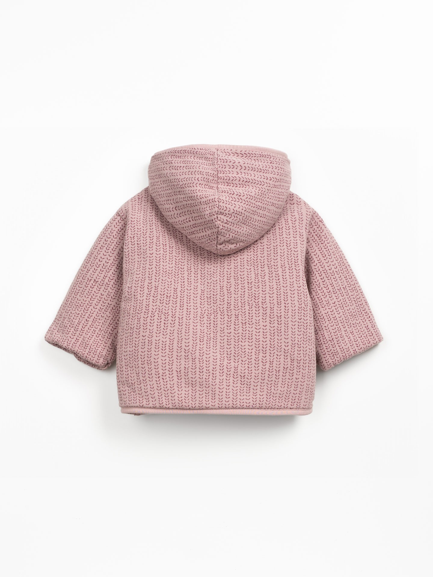 Chaqueta con mezcla de fibras naturales