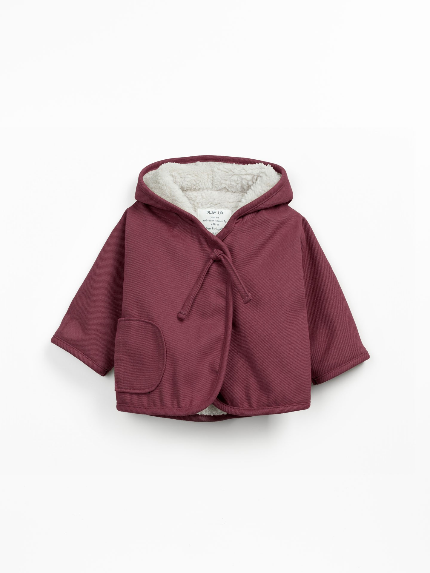 Waterproof jacket with fur lining