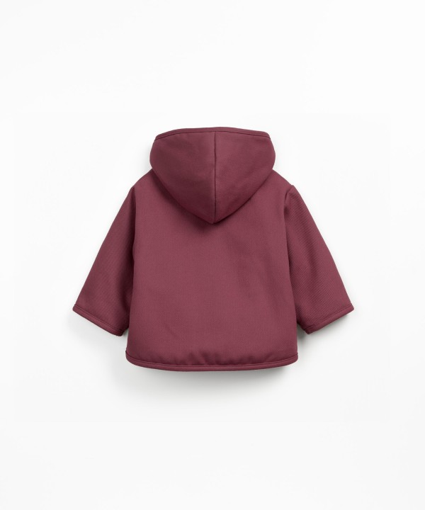 Waterproof jacket with fur lining