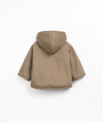 Waterproof jacket with hood
