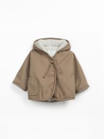 Waterproof jacket with faux fur lining