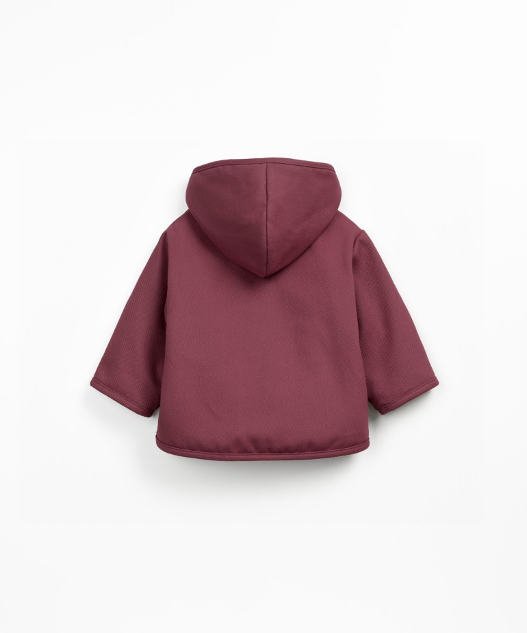 Waterproof jacket with fur lining