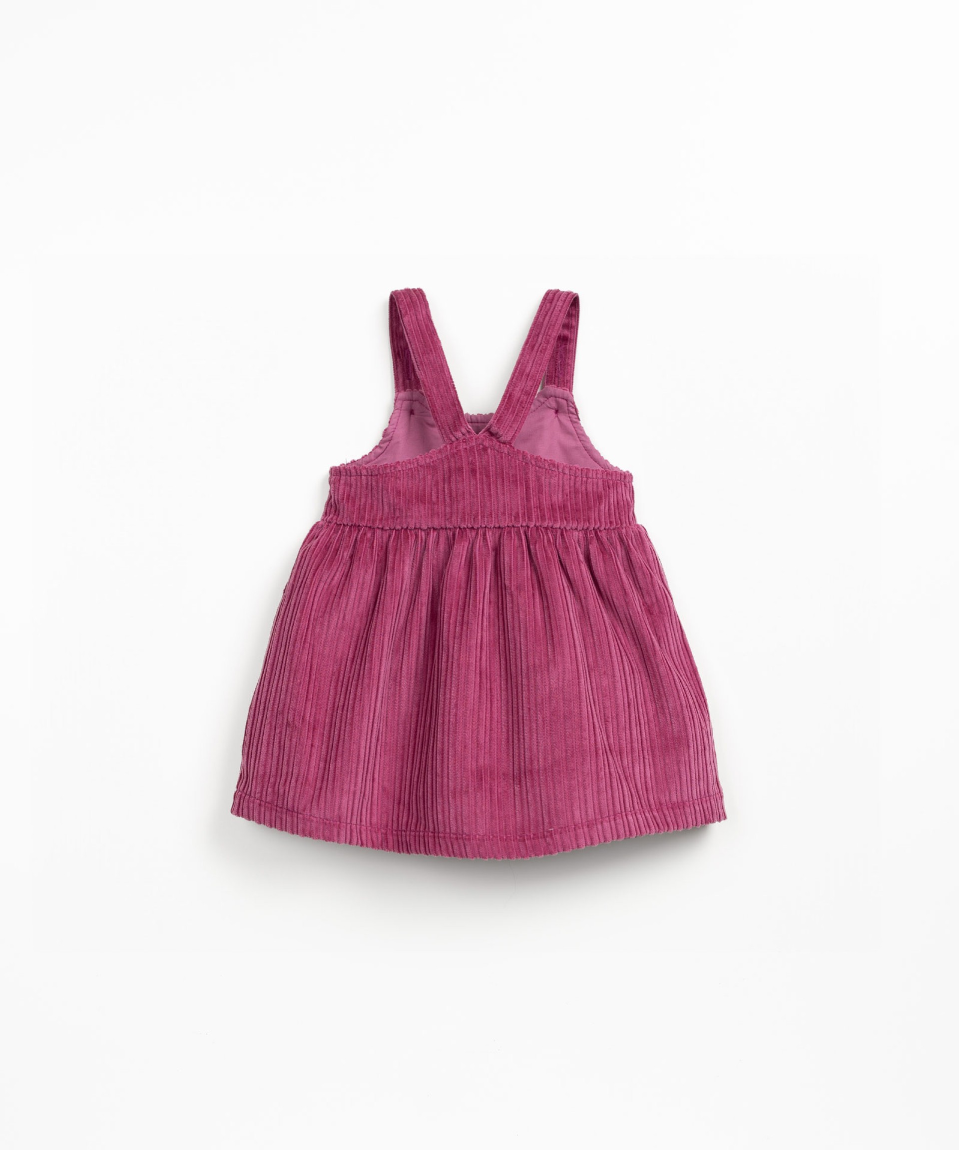 Corduroy dress with adjustable straps