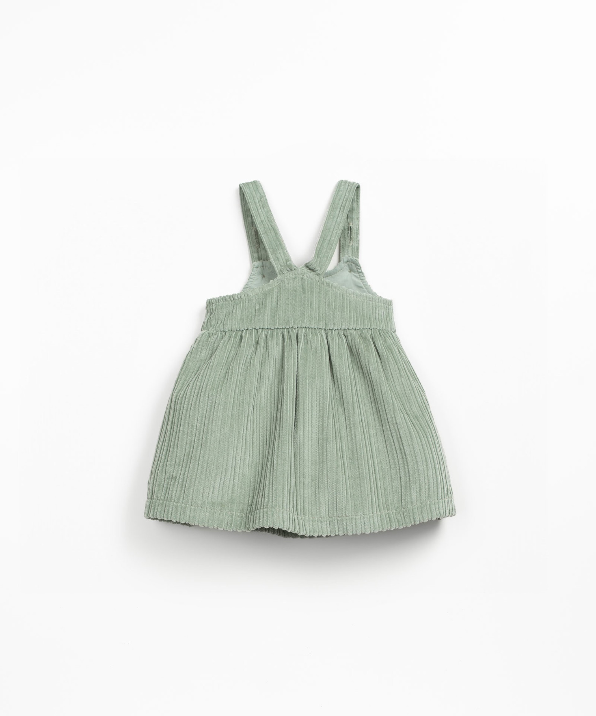 Corduroy dress with adjustable straps