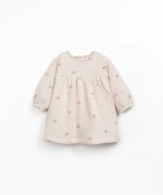 Jersey dress with floral print
