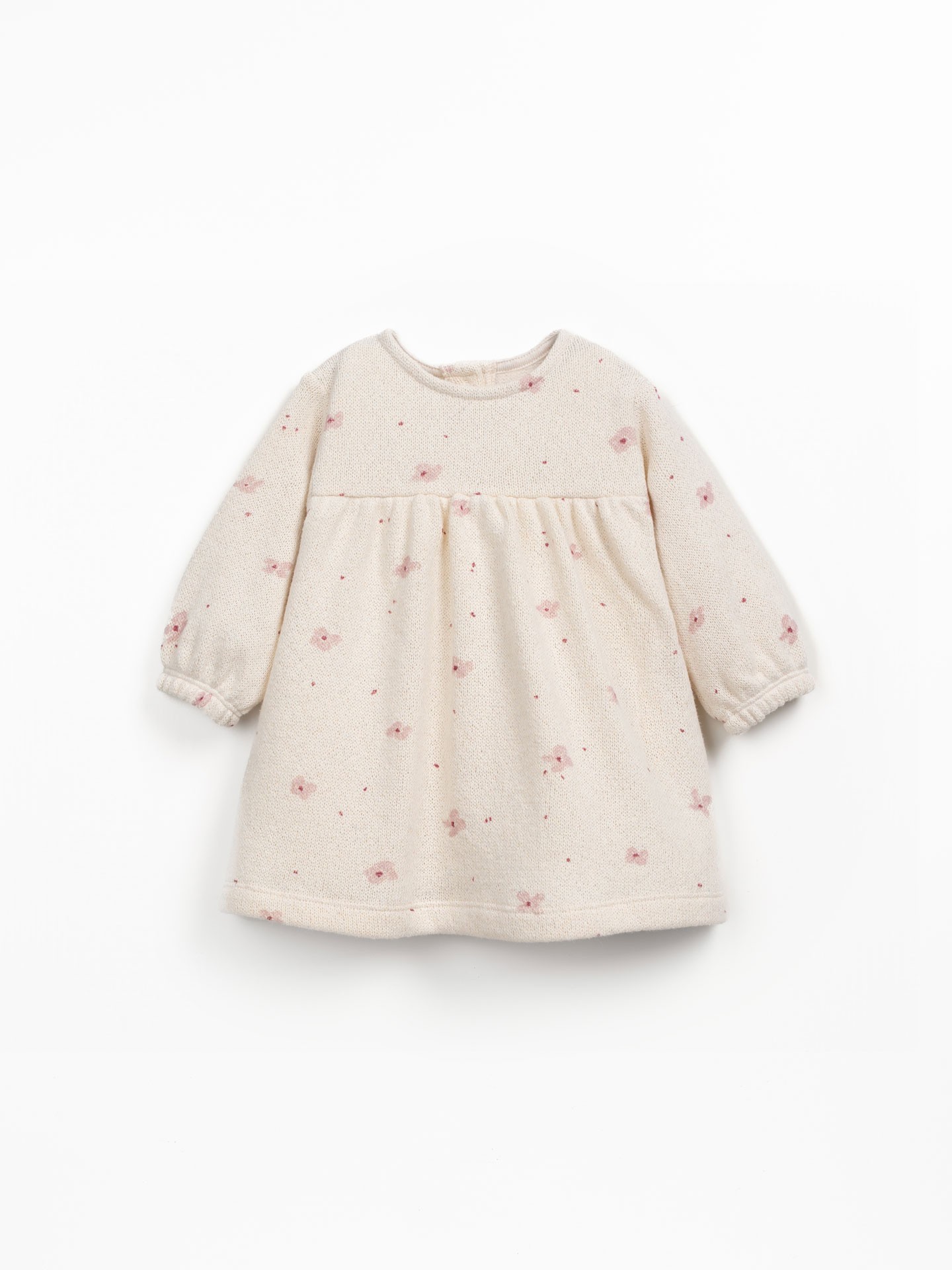 Abito in maglina con miscela di fibre naturali e riciclate