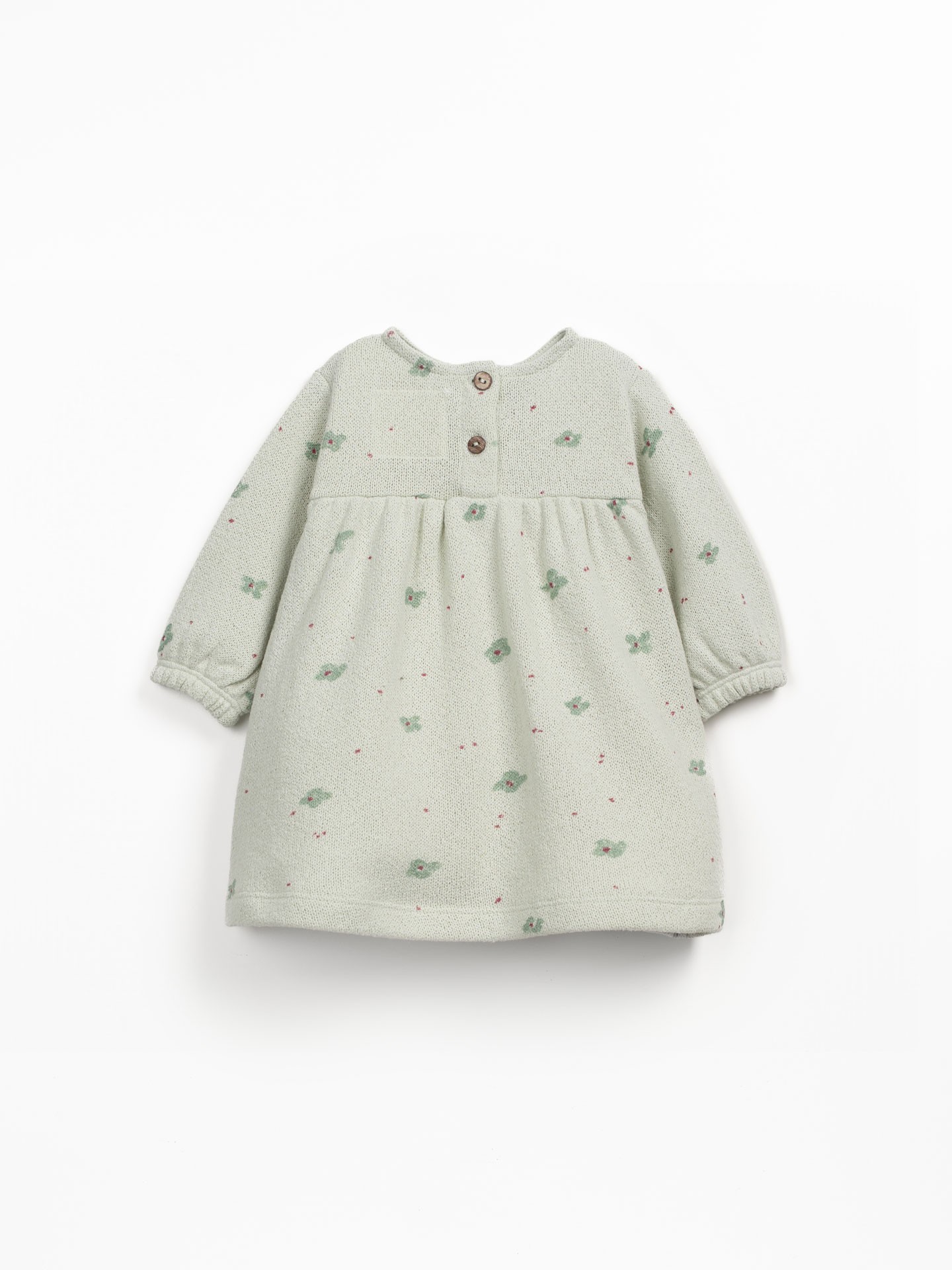 Abito in maglia con stampa