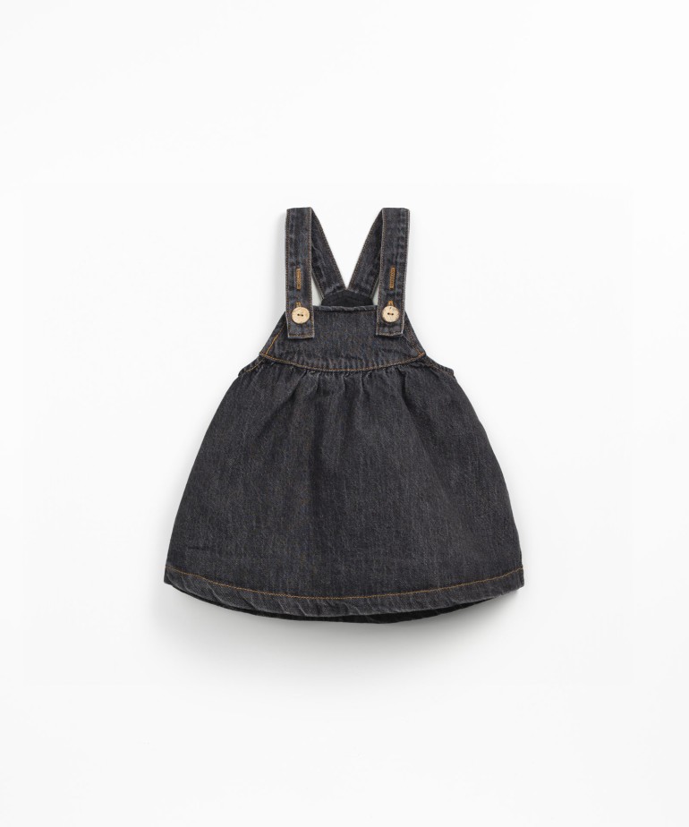 Cotton denim dress