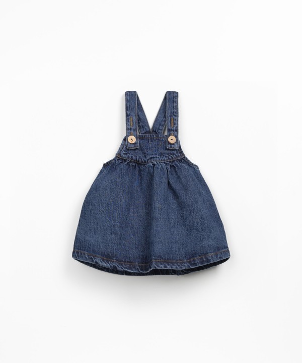Cotton denim dress