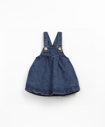 Cotton denim dress
