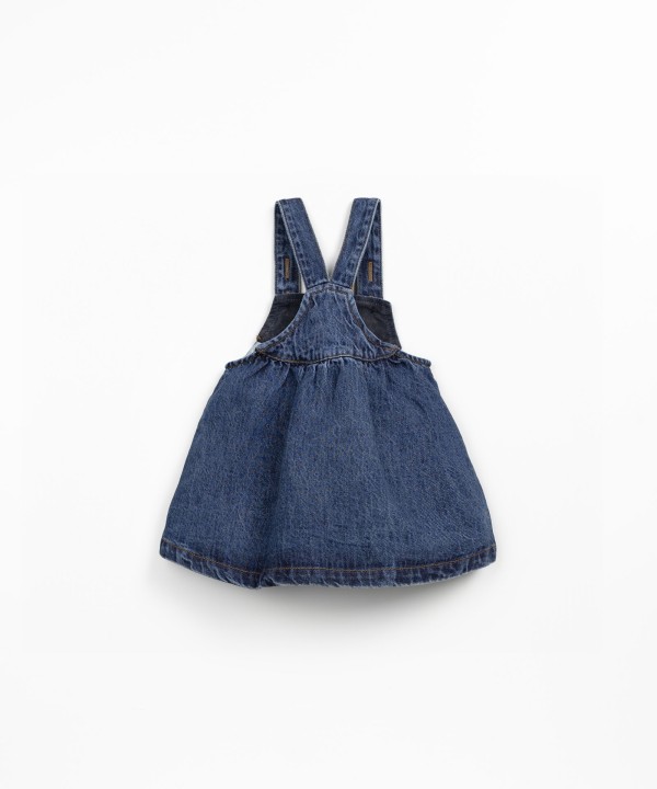 Cotton denim dress