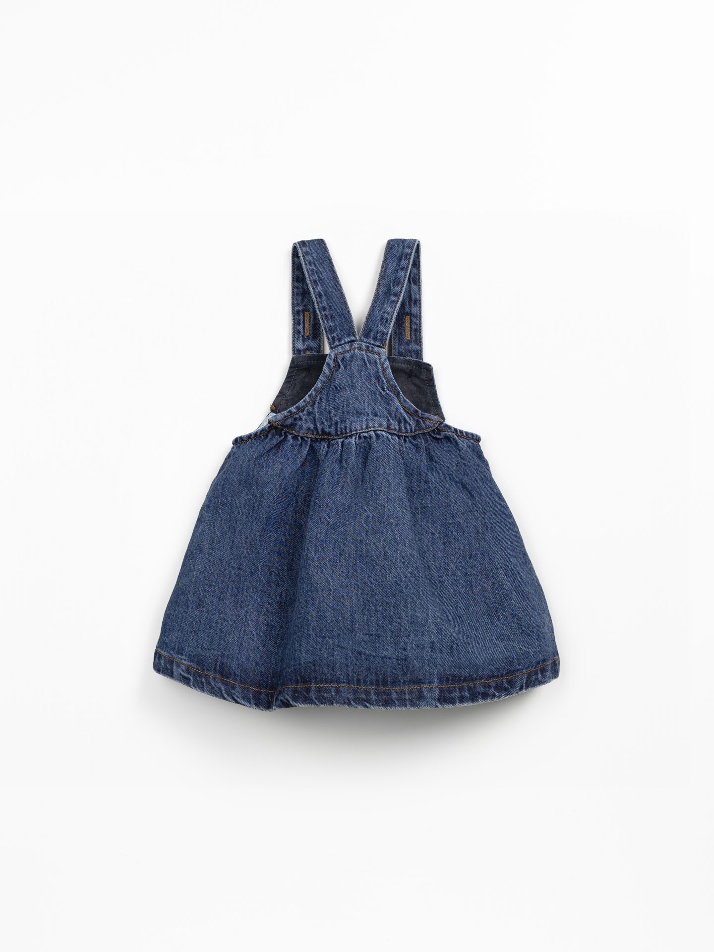 Vestido de ganga em algodão