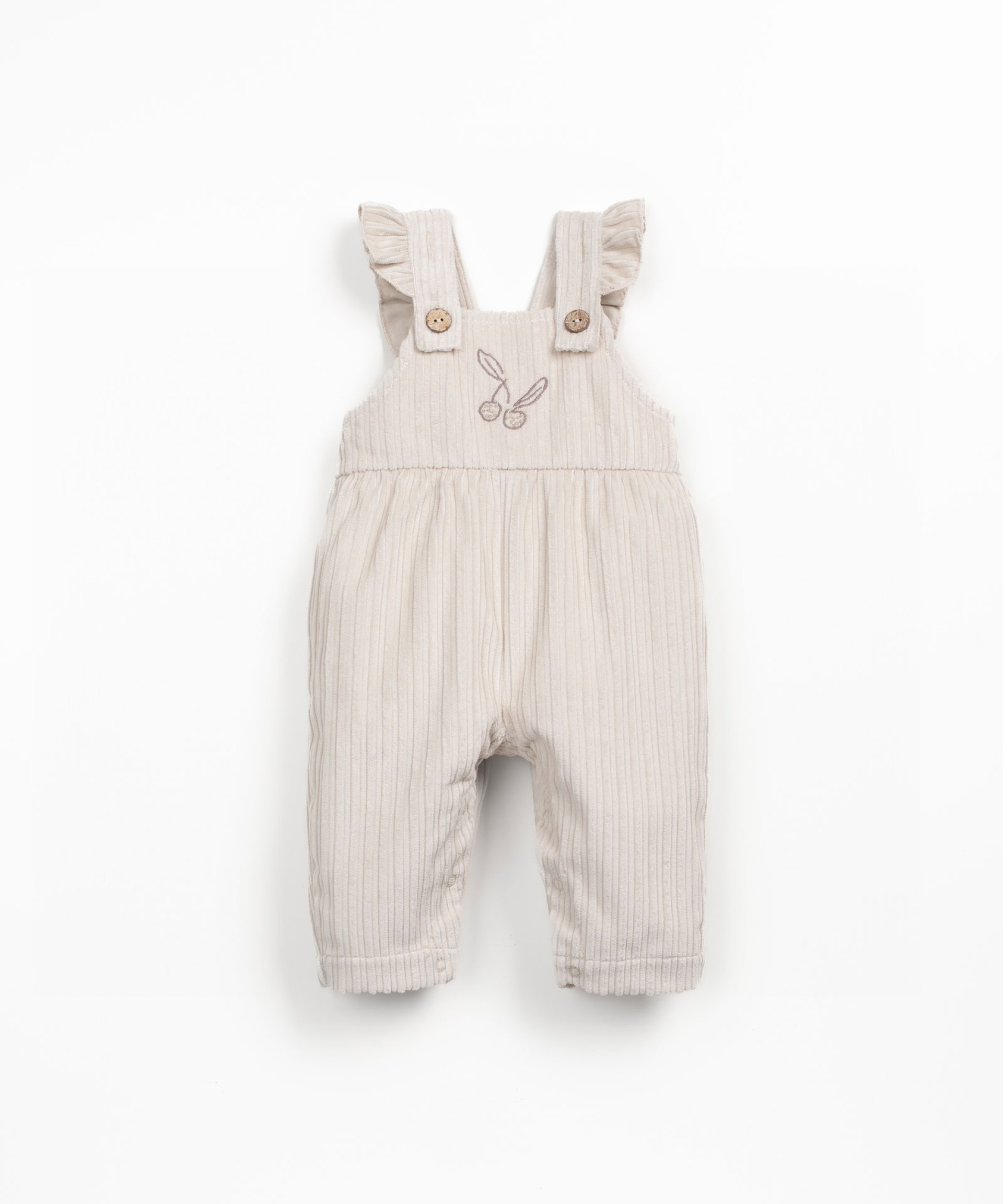 Jumpsuit with recycled cotton and cotton blend