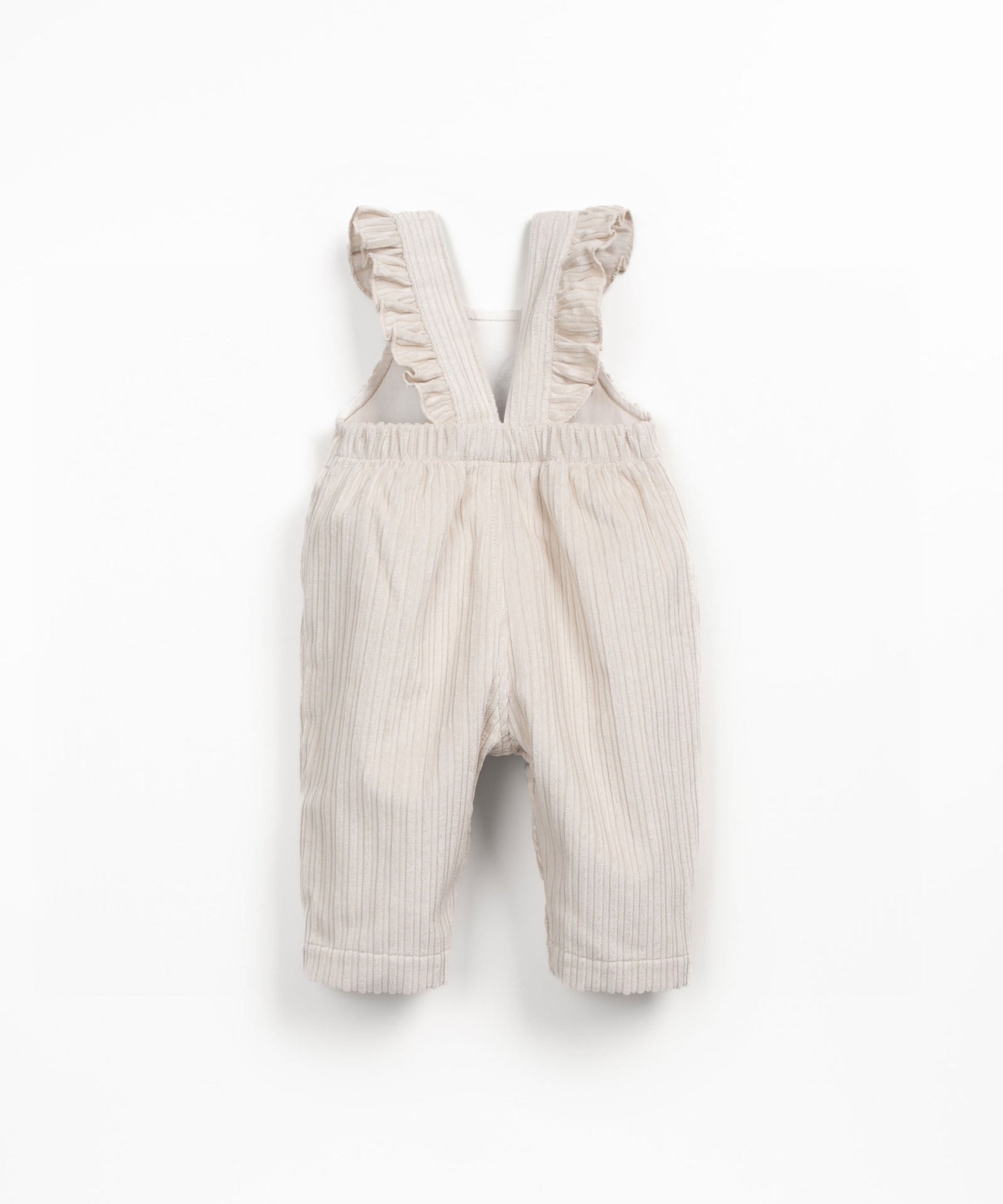 Jumpsuit with recycled cotton and cotton blend