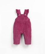 Jumpsuit in a blend of recycled cotton and cotton