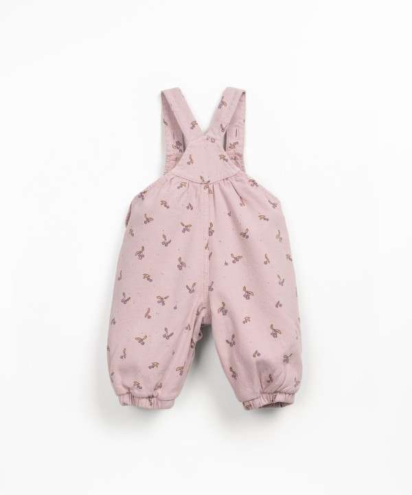 Cotton twill jumpsuit