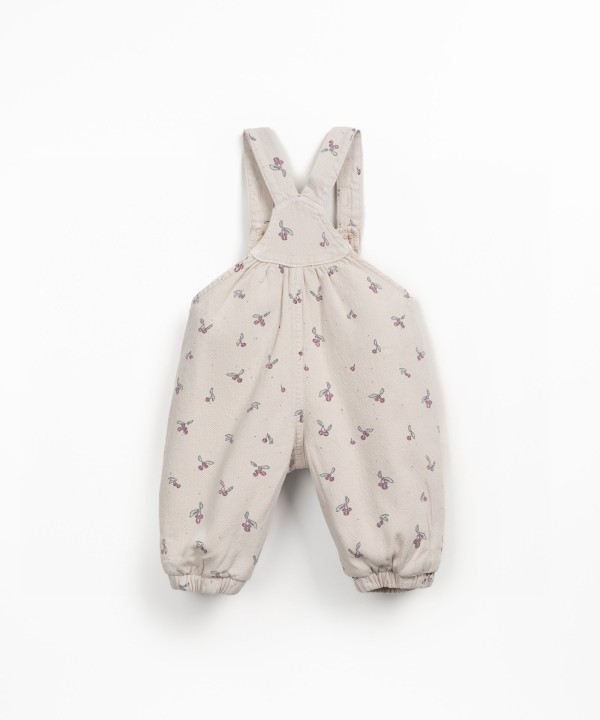 Combinaison en serg� de coton