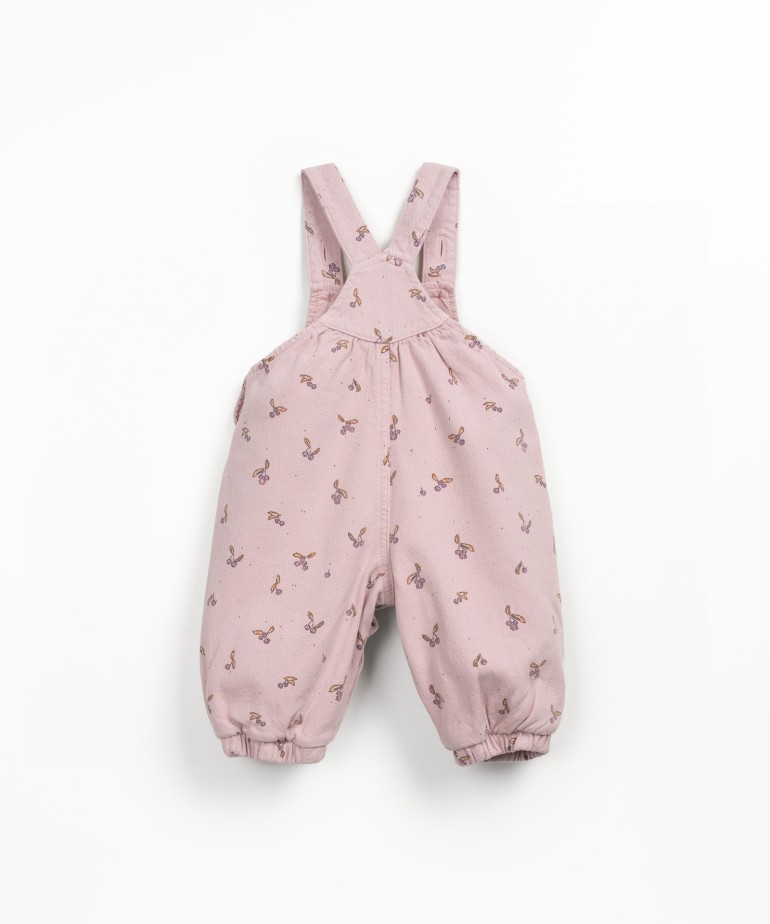 Cotton twill jumpsuit