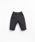 Denim trousers with pockets
