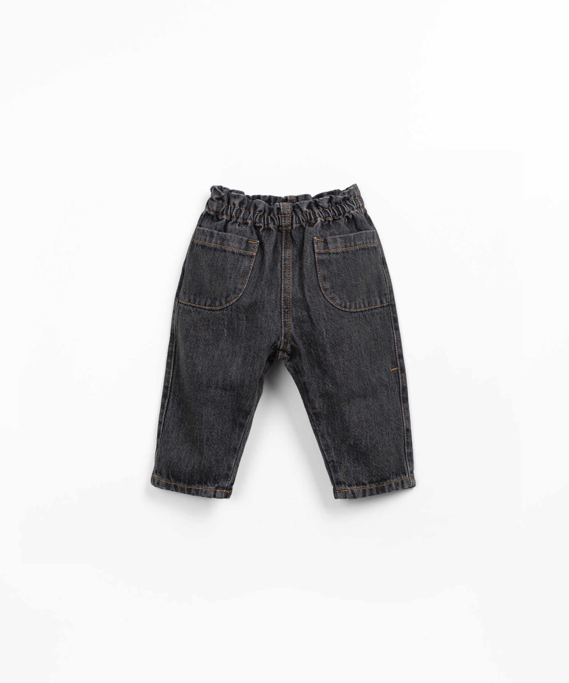 Denim trousers with pockets