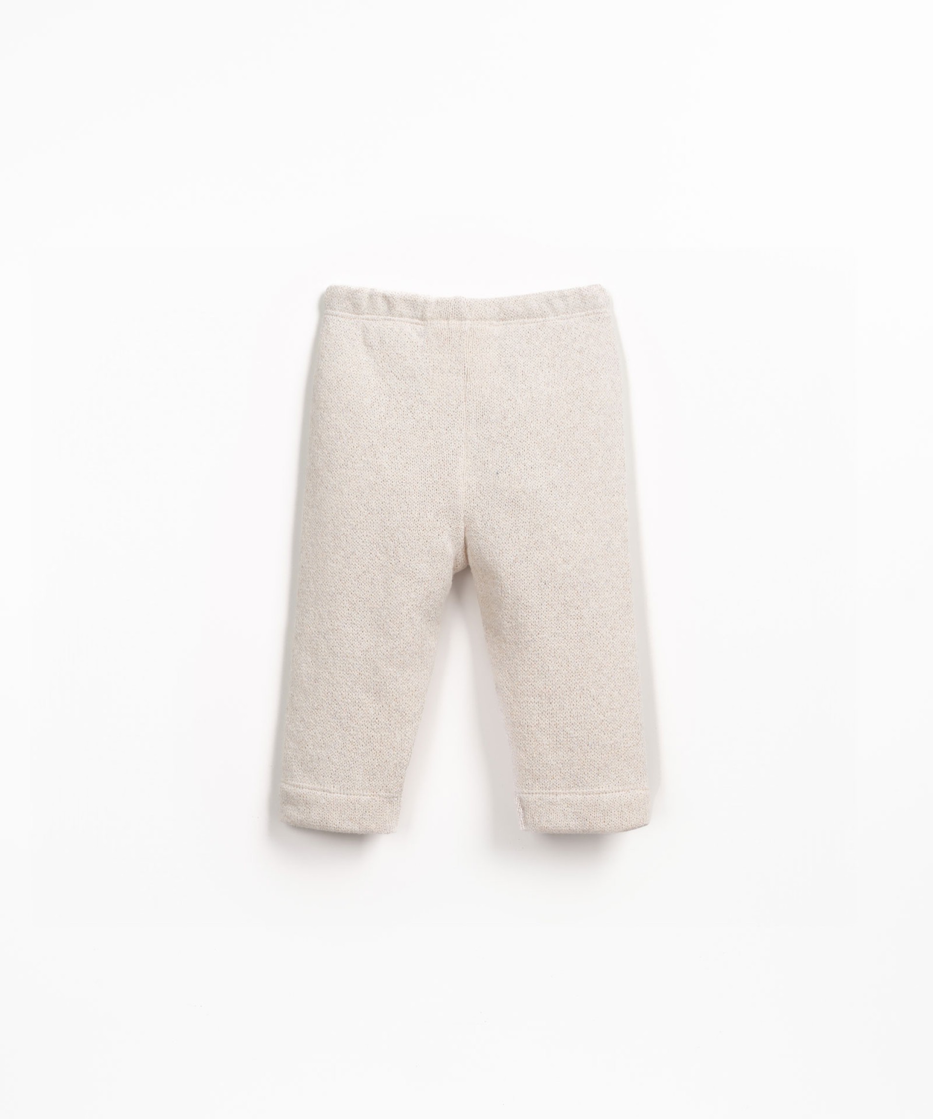 Plain knit leggings