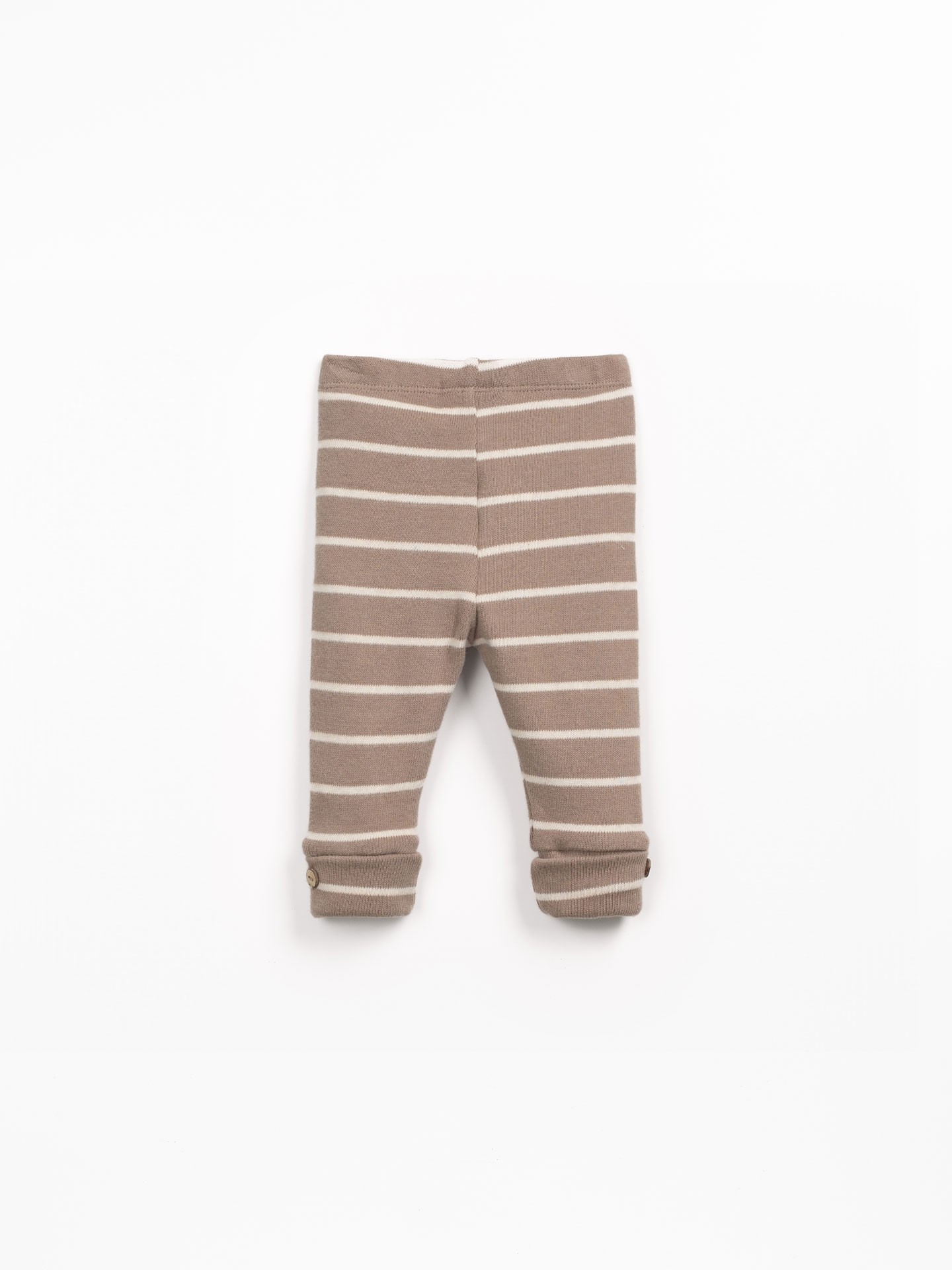 Leggings in maglia a righe