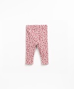 Leggings with spotted print