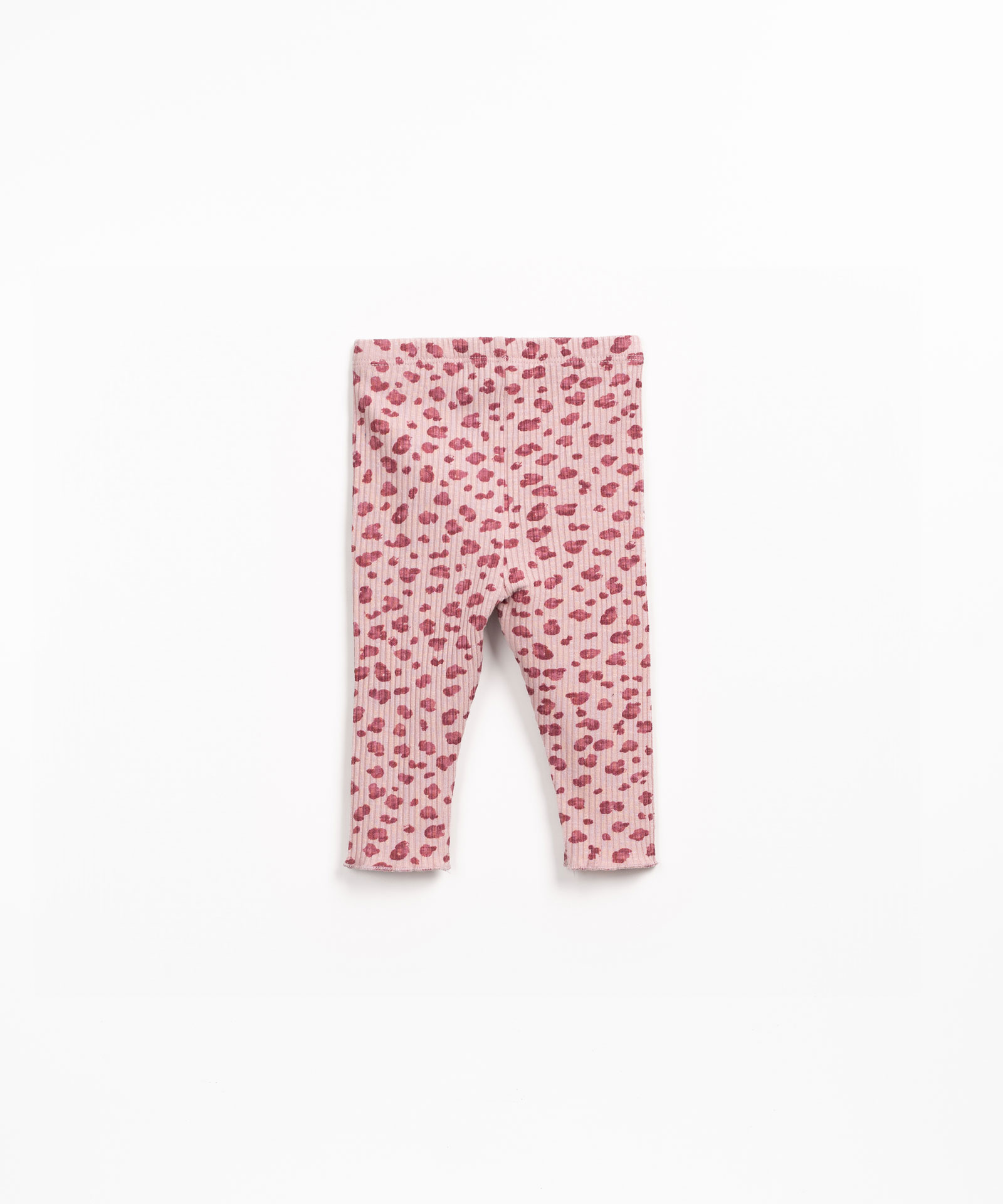 Leggings de canalé con estampado